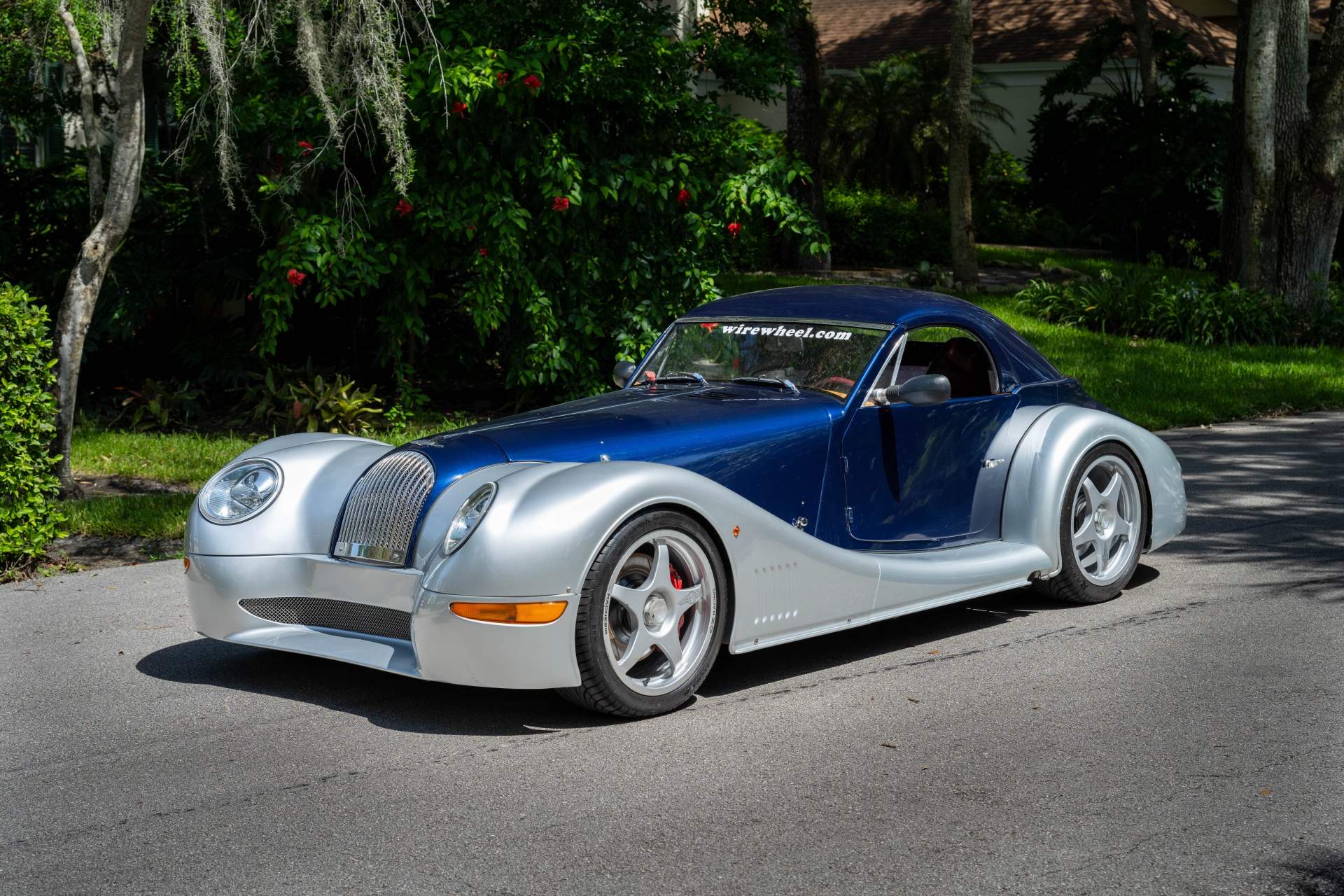 1999 Morgan Aero 8 Blue-Silver-26
